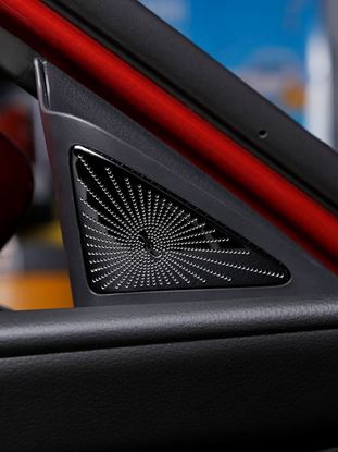 图片 Color: Silver, style: A - Pull The Door Horn Decoration Sticker