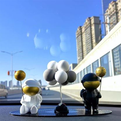 Picture of style: D - Astronaut Spaceman Model Car Small Ornaments