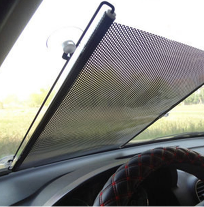 Picture of Size: 2pcs, Color: Rear window - Retractable Automatic Sun Visor, Automatic Front, and Rear Side Blinds, Sun Protection and UV Protection Screen