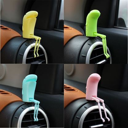 Picture of Color: Four colors - Car Creative Air Outlet And Leg Shaking Aromatherapy Ornaments