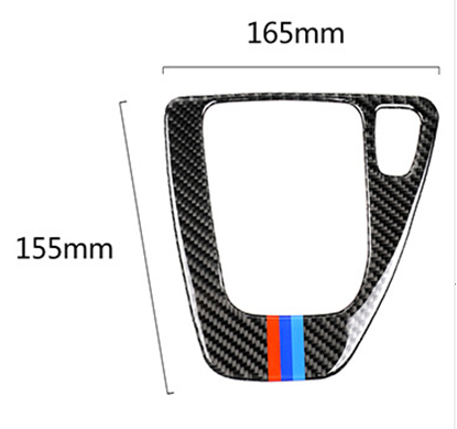 Picture of Suitable For E90  E92E93 Three Series Carbon Fiber Shift Control Panel Car Interior Accessories Modification Accessories