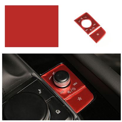 图片 Color: Red - Multimedia knob button sticker