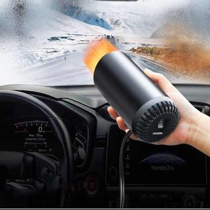 图片 style: Ordinary - Car Heater Vehicle Heating Cooling Fan Portable Defrosting and Defogging Small Electrical Appliance Fun