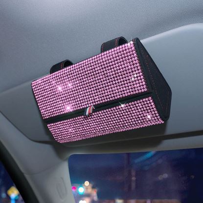 Picture of Multifunctional Glasses Case For Diamond-encrusted Car