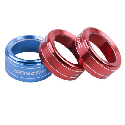 Изображение Color: AC, Size: Red - modified air conditioning knob decorative ring