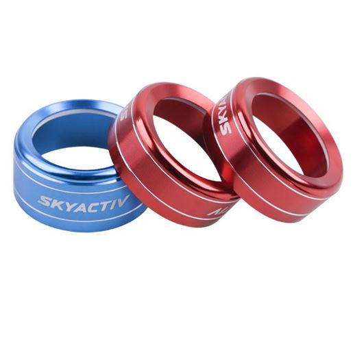 Изображение Color: AC, Size: Red - modified air conditioning knob decorative ring