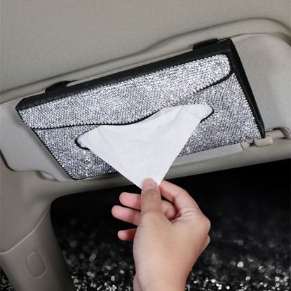 图片 Creative Car Napkin Box Universal Sun Visor