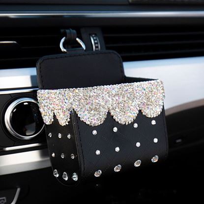 图片 Car Air-Conditioning Vent Storage Mobile Phone Bag