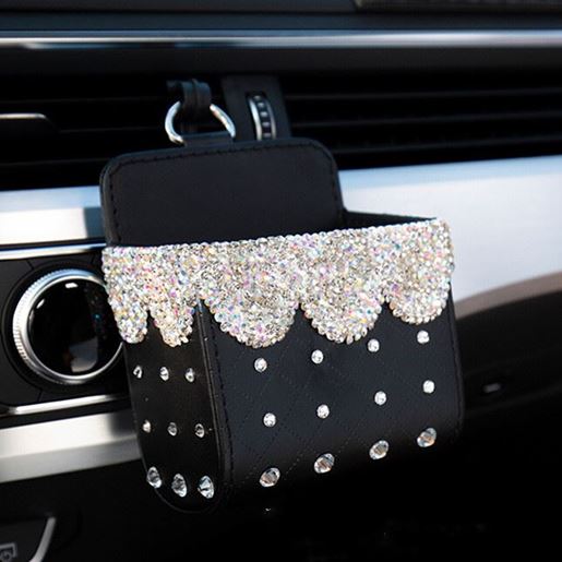 Picture of Car Air-Conditioning Vent Storage Mobile Phone Bag