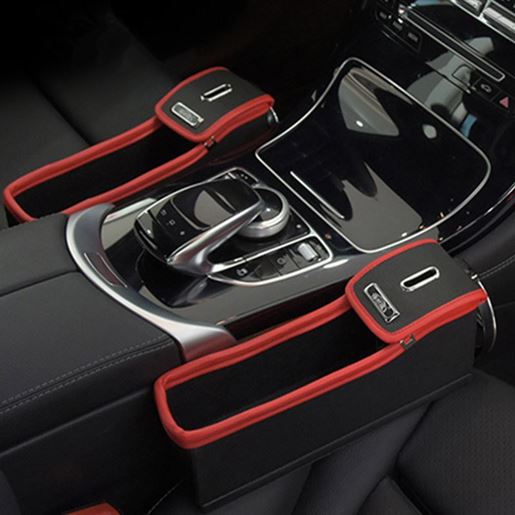 Picture of Color: Black  Red, Style: Both Side - iPocket 2.0 Premium Car Organizer