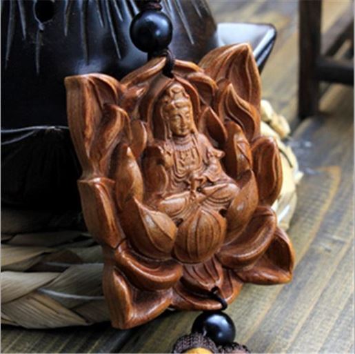 Picture of Lotus Guanyin car hanging