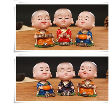 图片 Car car decoration Zen Miao shook her head