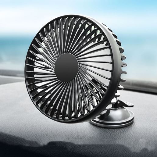 图片 Mini Fan Creative Electric Fan For General Purpose Single Head Car For Family Car