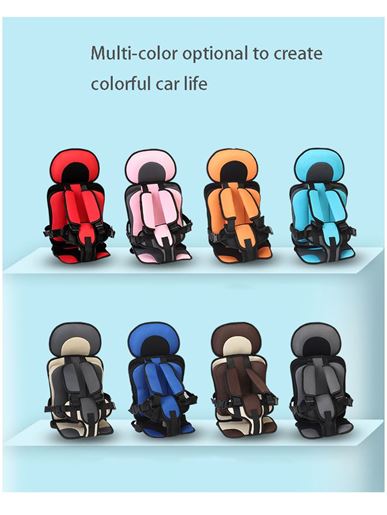 图片 Color: Rose Red, Size: Big - Baby Chair Travel Baby Seat Infant Comfortable Armchair Portable Baby Chair