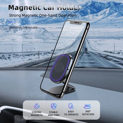 图片 Magnetic car navigation mobile phone holder