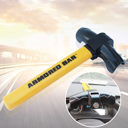 Picture of T-shaped car steering wheel lock