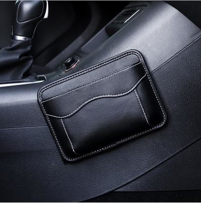 Picture of Car Storage Bag, Mobile Phone Storage Box, Sticky Car Seat, Slotted Storage Bag, Instrument Panel Hanging Bag