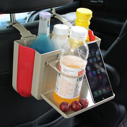 图片 Folding Car Trash Can Creative Hanging Type