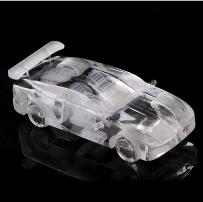 Picture of Size: 150mm, Color: Black No perfume function - Crystal car model craftsmanship crystal decoration perfume seat