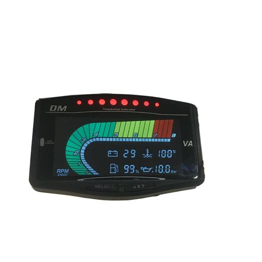 Picture of Automobile Universal Modified LCD Electronic Five-in-one Instrument