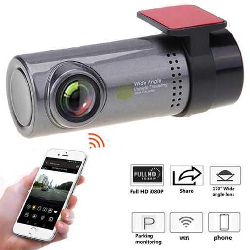 Picture of Mini WIFI Car DVR Camera Auto Camcorder Wireless DVR APP Monitor Car Black Box