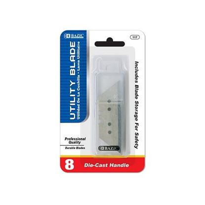 Picture of . Case of [360] Bulk Utility Knife Replacement Blades - 8/Pack .