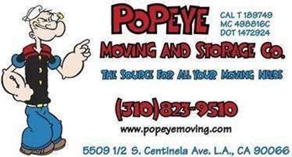Popeye Moving and Storage, Los Angeles