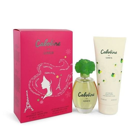 Picture of CABOTINE by Parfums Gres Gift Set -- 3.4 oz Eau De Toilette Spray + 6.7 oz Body Lotion (Women)