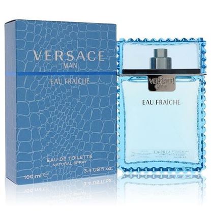 Picture of Versace Man by Versace Eau Fraiche Eau De Toilette Spray (Blue) 3.4 oz (Men)