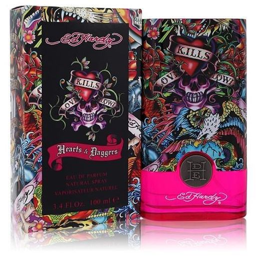 Picture of Ed Hardy Hearts & Daggers by Christian Audigier Eau De Parfum Spray 3.4 oz (Women)