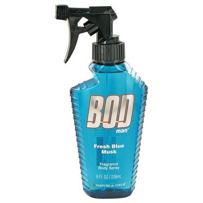 Picture of Bod Man Fresh Blue Musk by Parfums De Coeur Body Spray 8 oz (Men)