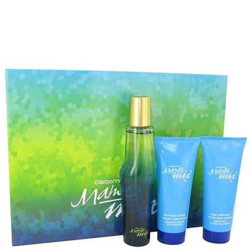 Picture of Mambo Mix by Liz Claiborne Gift Set -- 3.4 oz Eau De Cologne Spray + 3.4 oz After Shave Soother + 3.4 oz Shower Gel (Men)