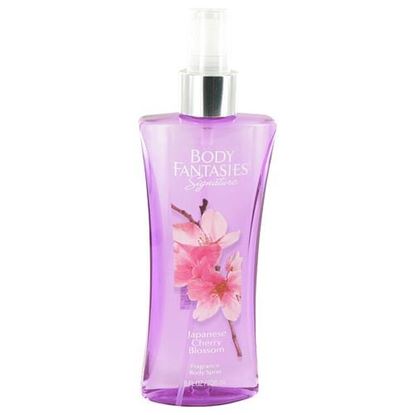 Picture of Body Fantasies Signature Japanese Cherry Blossom by Parfums De Coeur Body Spray 8 oz (Women)