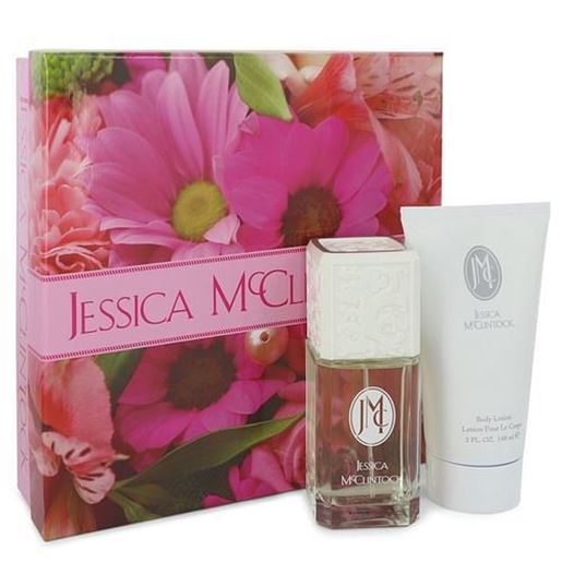 Picture of JESSICA Mc CLINTOCK by Jessica McClintock Gift Set -- 3.4 oz Eau De Parfum Spray + 5 oz Body Lotion (Women)