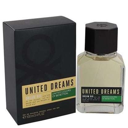 Picture of United Dreams Dream Big by Benetton Eau De Toilette Spray 3.4 oz (Men)