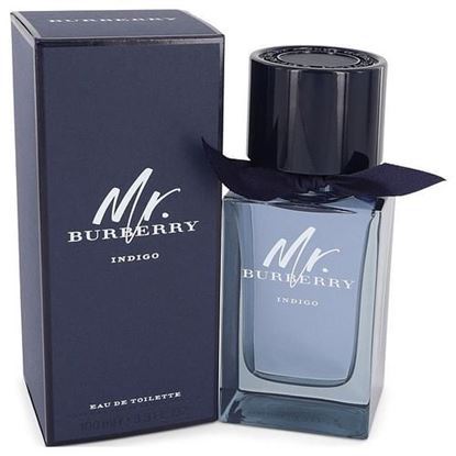 Picture of Mr Burberry Indigo by Burberry Eau De Toilette Spray 3.3 oz (Men)