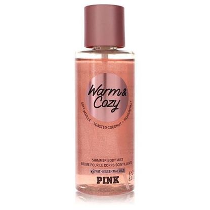 Picture of Pink Warm And Cozy by Victoria's Secret Shimmer Body Mist 8.4 oz (Women)