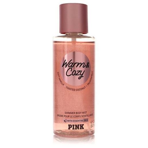 Picture of Pink Warm And Cozy by Victoria's Secret Shimmer Body Mist 8.4 oz (Women)