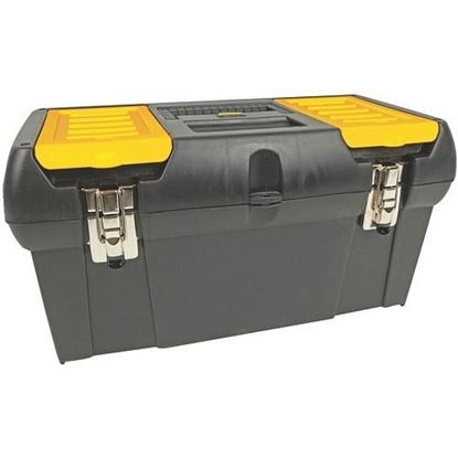 图片 Stanley 19" Tool Box With Removable Tray (pack of 1 Ea)