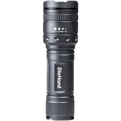 图片 Diehard 1,000-lumen Twist Focus Flashlight (pack of 1 Ea)