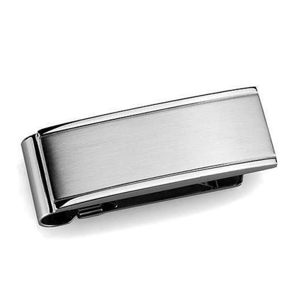 Picture of TK2070 - Stainless Steel Money clip High polished (no plating) Men No Stone No Stone