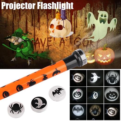 Picture of Pumpkin Skull Flashlight