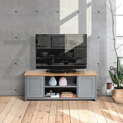 Picture of Color: GREY TV STAND LONG GREY