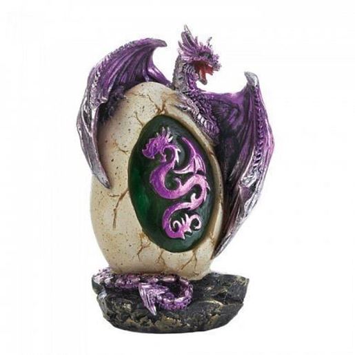 Picture of Purple Dragon Egg Statue