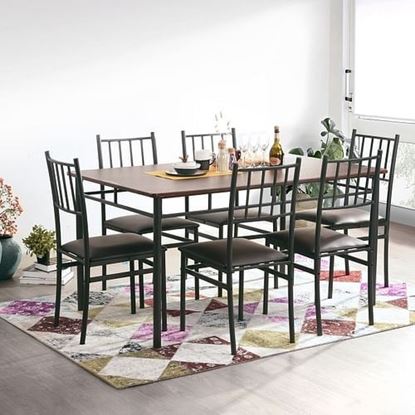 Picture of Color: Brown Dinning Set