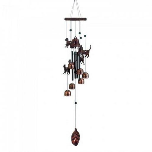 Picture of 26" Bronze Cats Wind Chimes