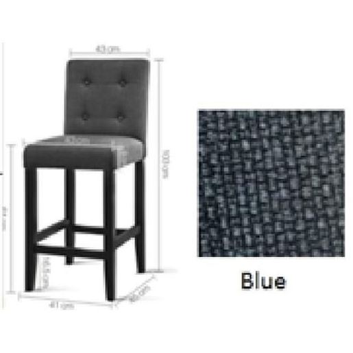 Picture of Color: BLUE Dining Chair BLUE