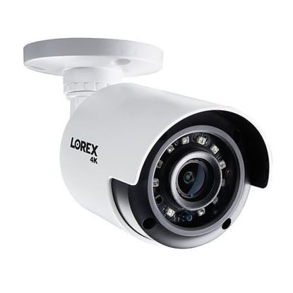 Image de Lorex 4k Ultra Hd Analog Indoor And Outdoor Add-on Security Bullet Camera With Color Night Vision (pack of 1 Ea)