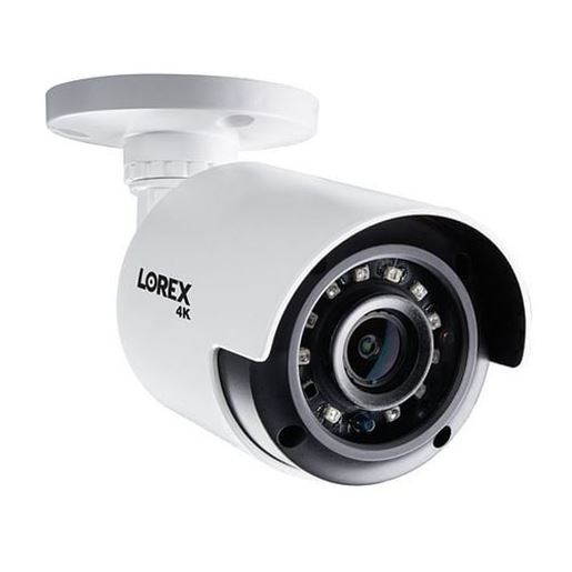 Foto de Lorex 4k Ultra Hd Analog Indoor And Outdoor Add-on Security Bullet Camera With Color Night Vision (pack of 1 Ea)