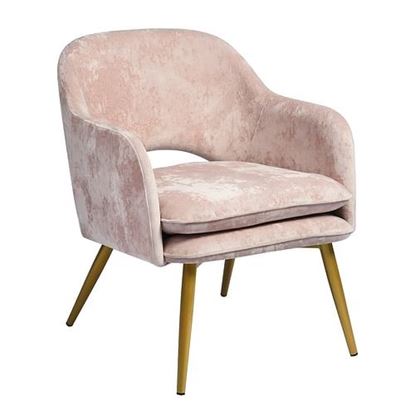 Picture of Color: BLUSH Dining Chair BEIGE 1PCS